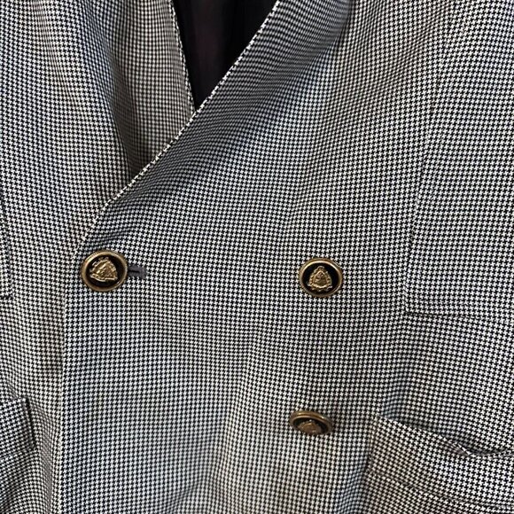 Kasper Jacket Blazer size 10 Jacket Gray Couture Office Work Lawyer Business - Picture 5 of 8